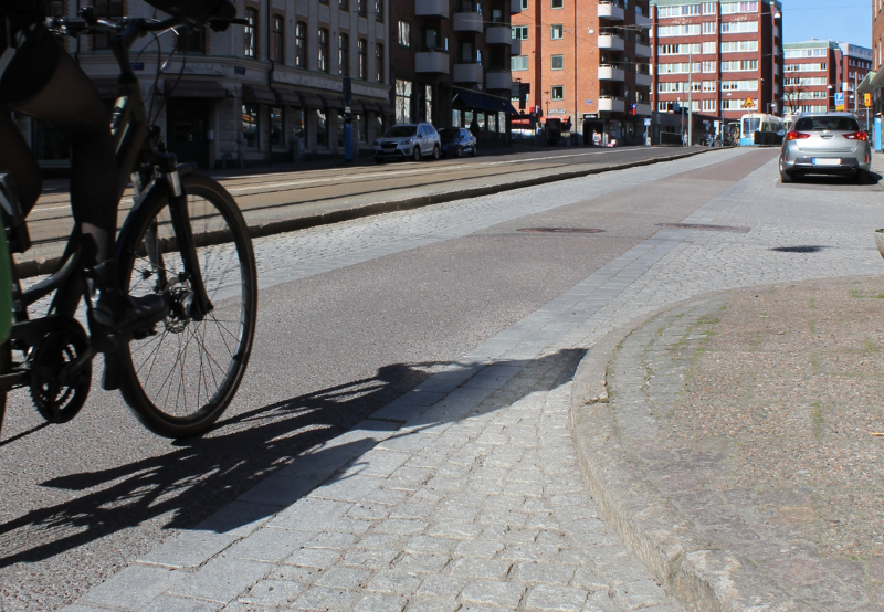 Infrastruktur såsom gång och cykelbanor